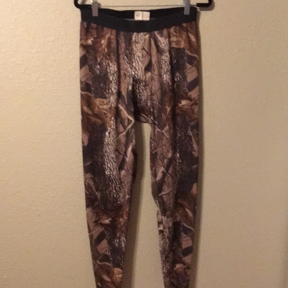 Camo Scentcheck long underwear size Large